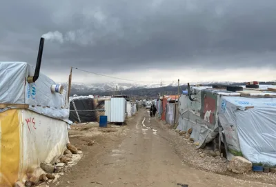 Beqaa refugee camp image